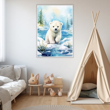 Polar Bear Canvas